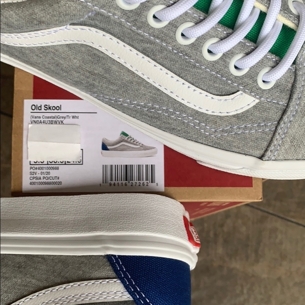 VANS OLD SKOOL Vans Coastal Grey/True White WMNS - Picture 12 of 16